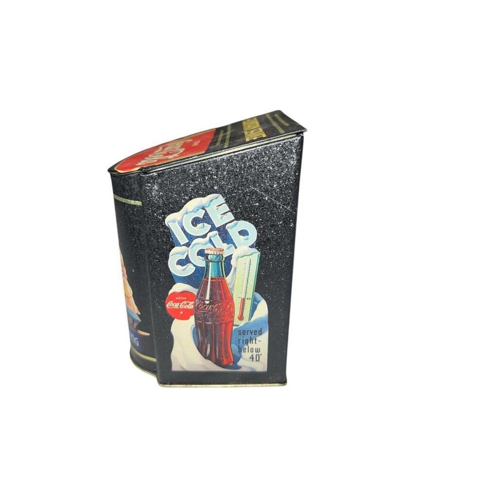 Vintage '90s Coca-Cola Collector Tin "Fountain Service" 5.5" x 4.25"‎ Multicolor - Picture 3 of 11